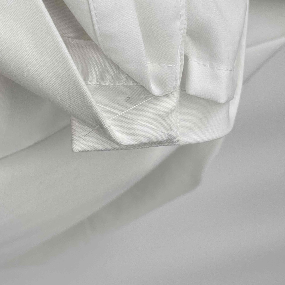 Banana Republic | Sleeveless Knit Ponte  Dress | White | Sz 10 - Picture 5 of 10